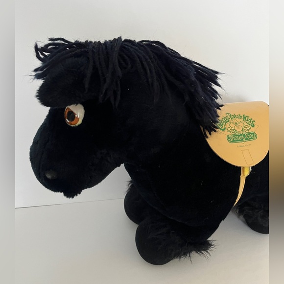 Vintage Black Cabbage Patch Show Pony - Picture 5 of 15